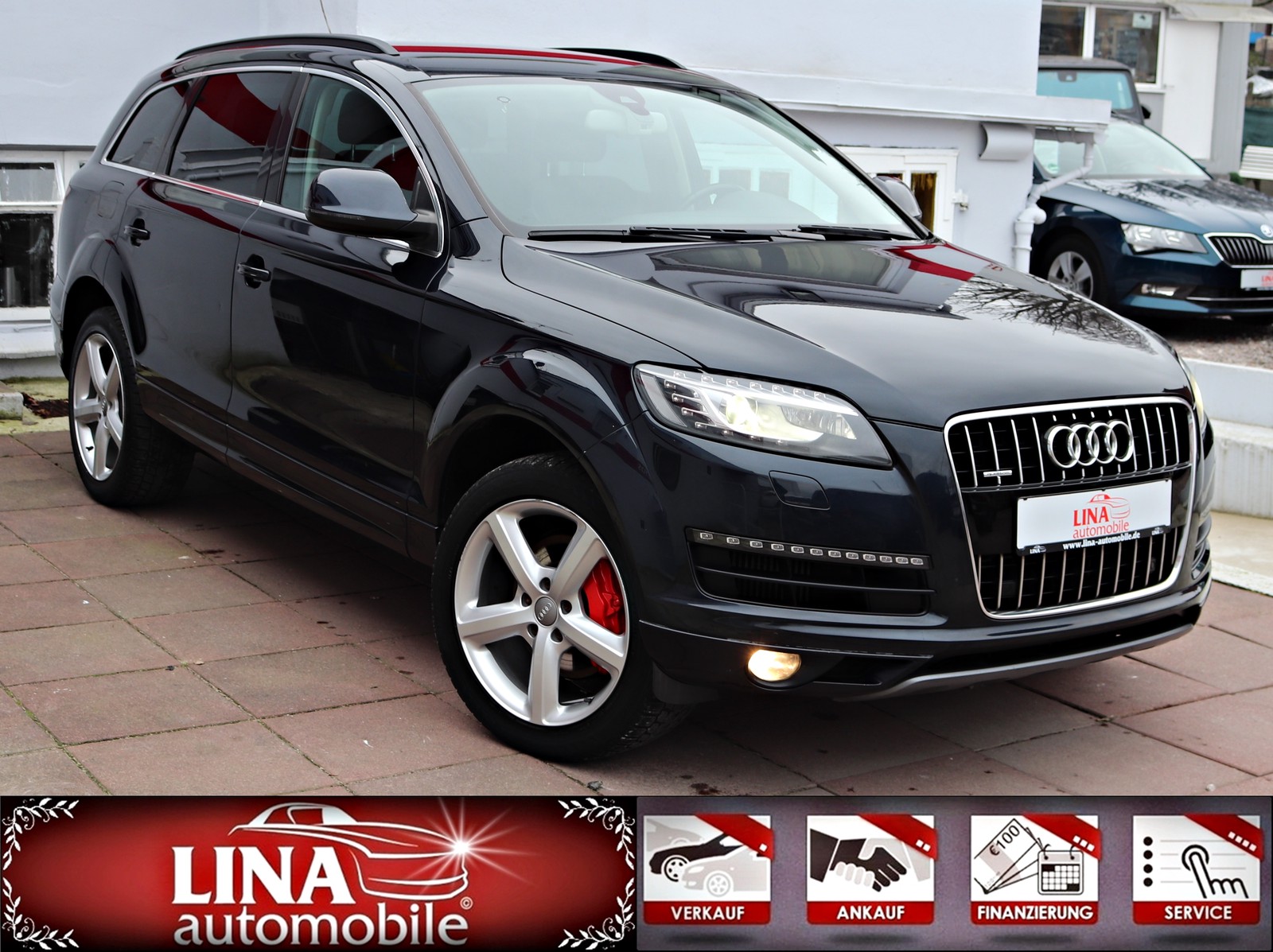 Audi Q7 3.0 TDI Quat. S-Line StandHzg Kamera AHK LED