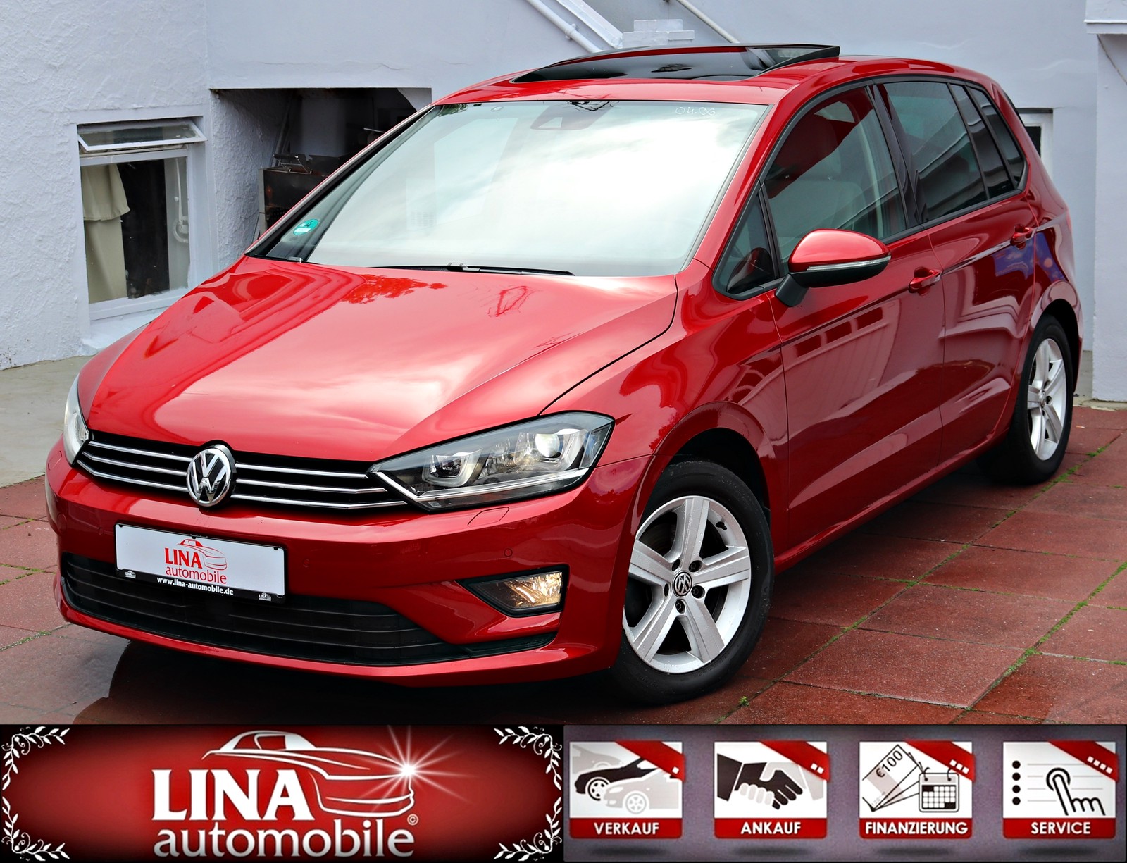 Volkswagen Golf Sportsvan 1.4 TSI 1.Hd PANO Kamera Navi AHK