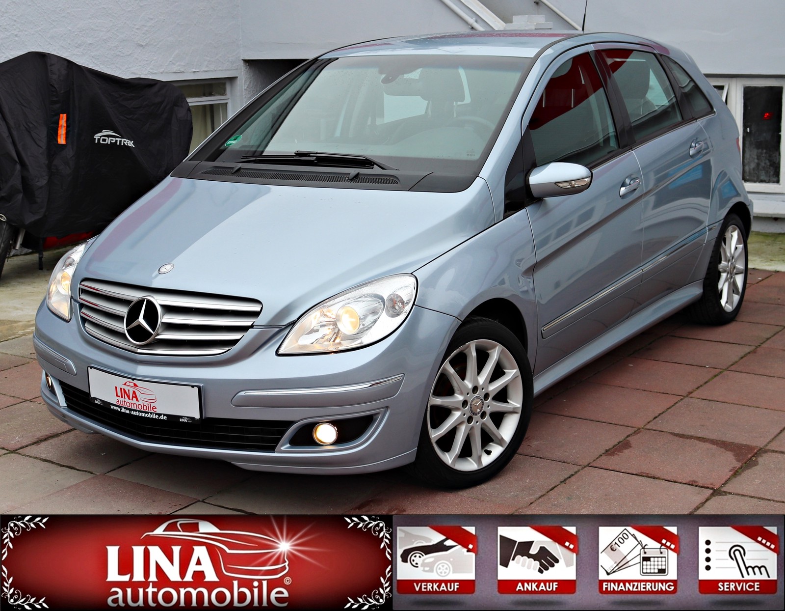 Mercedes-Benz B 170 vollScheckheft 2xSHZ Leder Klima 17Zoll