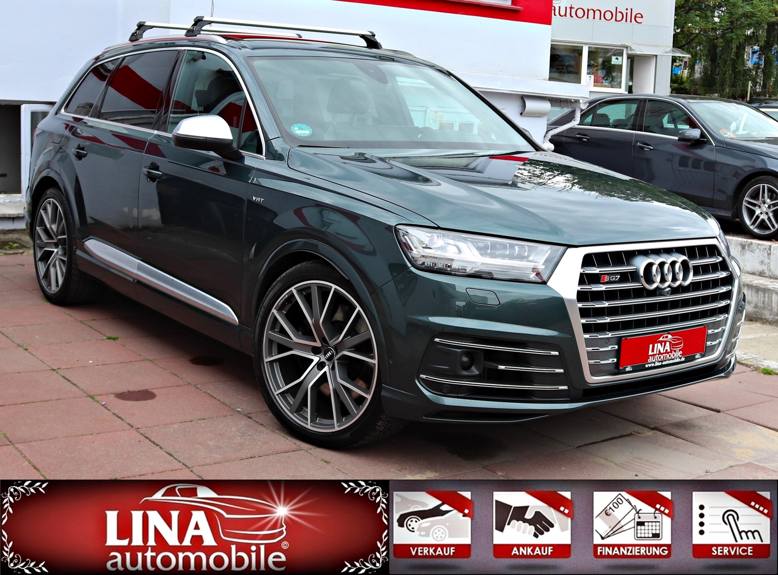 Audi SQ7 4.0 TDI EXCLUSIVE 7-Sitz 22" HUD ACC MATRIX
