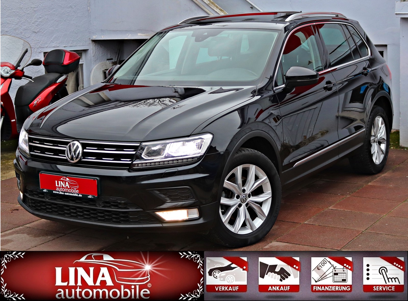 Volkswagen Tiguan 2.0 TDI Panorama AHK ACC el.Heck NaviDVD