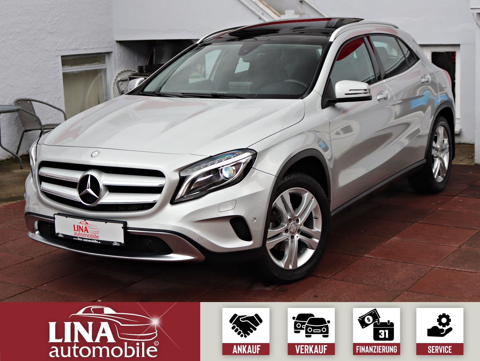 Mercedes-Benz GLA 200 1.Hd Panorama NaviDVD LED