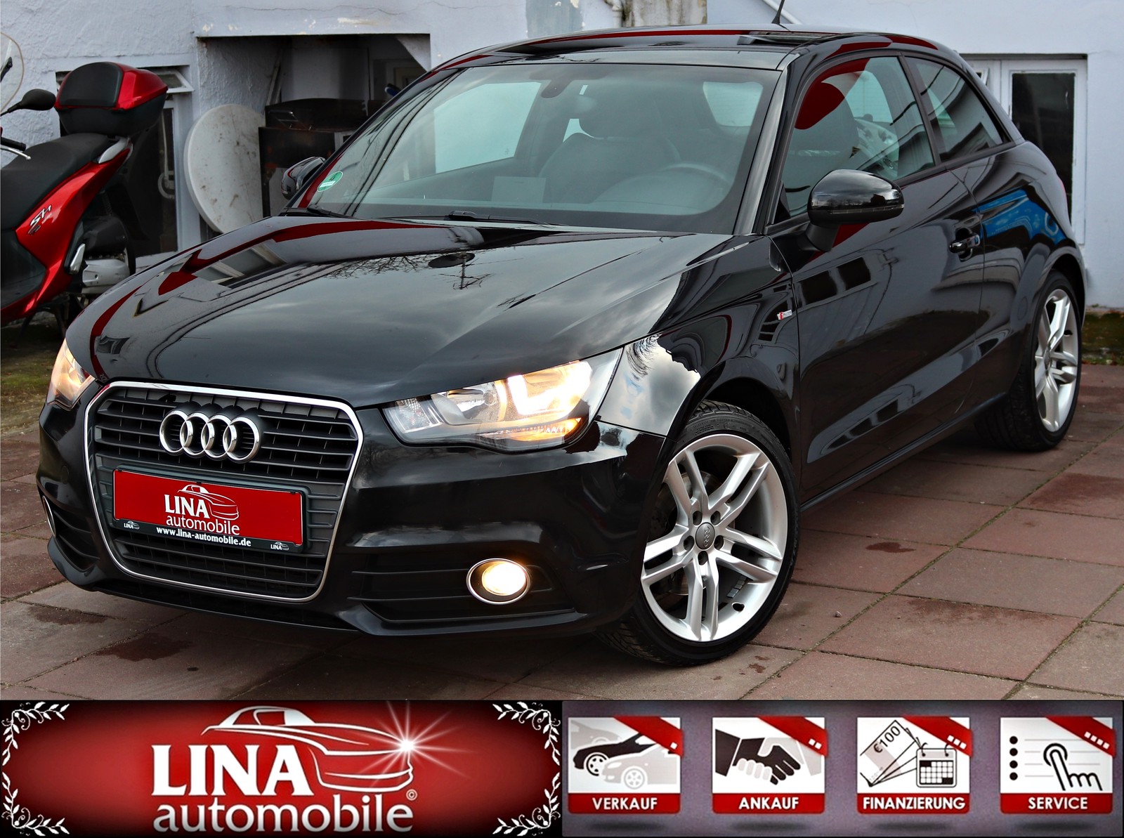 Audi A1 1.6 TDI S-Line 2.Hd Navi Leder ZahnriemenNEU