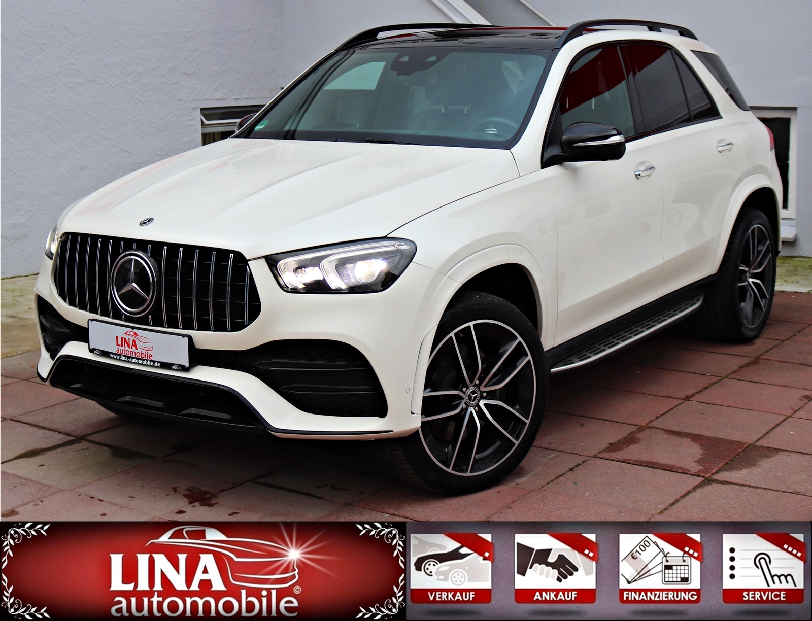Mercedes-Benz GLE 400d 4M 7Sitz Pano 360° HUD AHK ACC Burm 22"