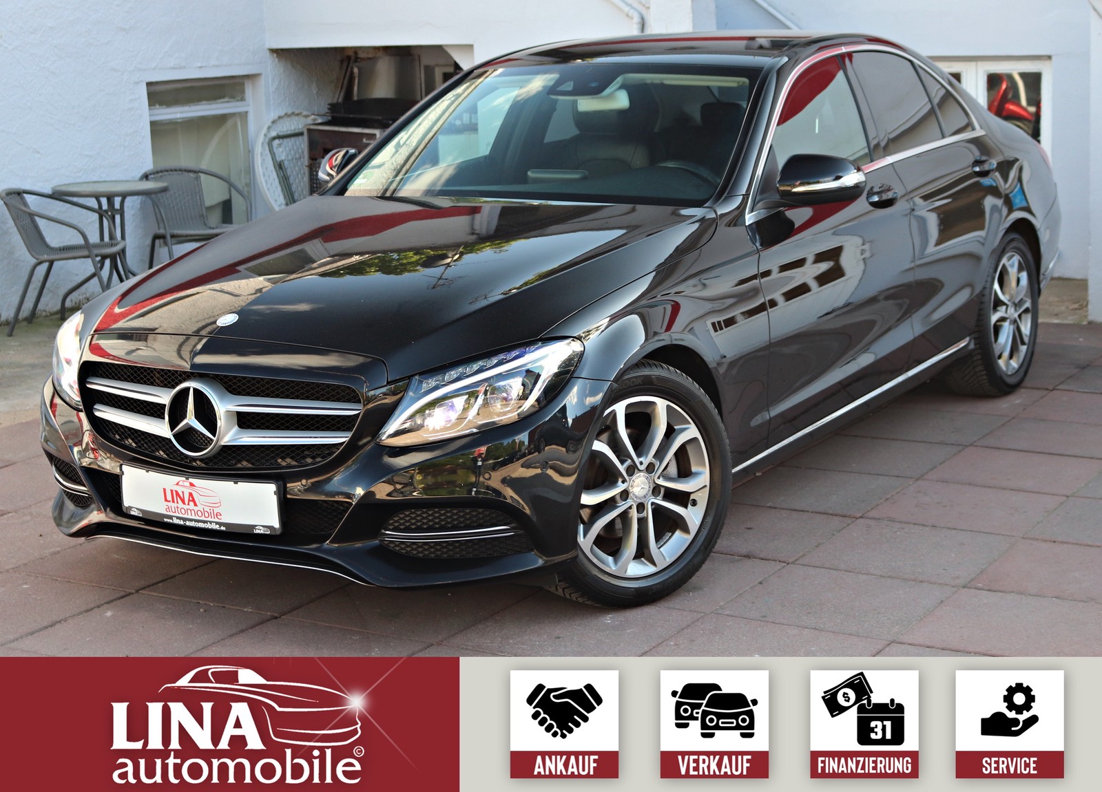 Mercedes-Benz C 180 CGI 2.Hd Navi Multibeam Leder 2xSHZ PDC