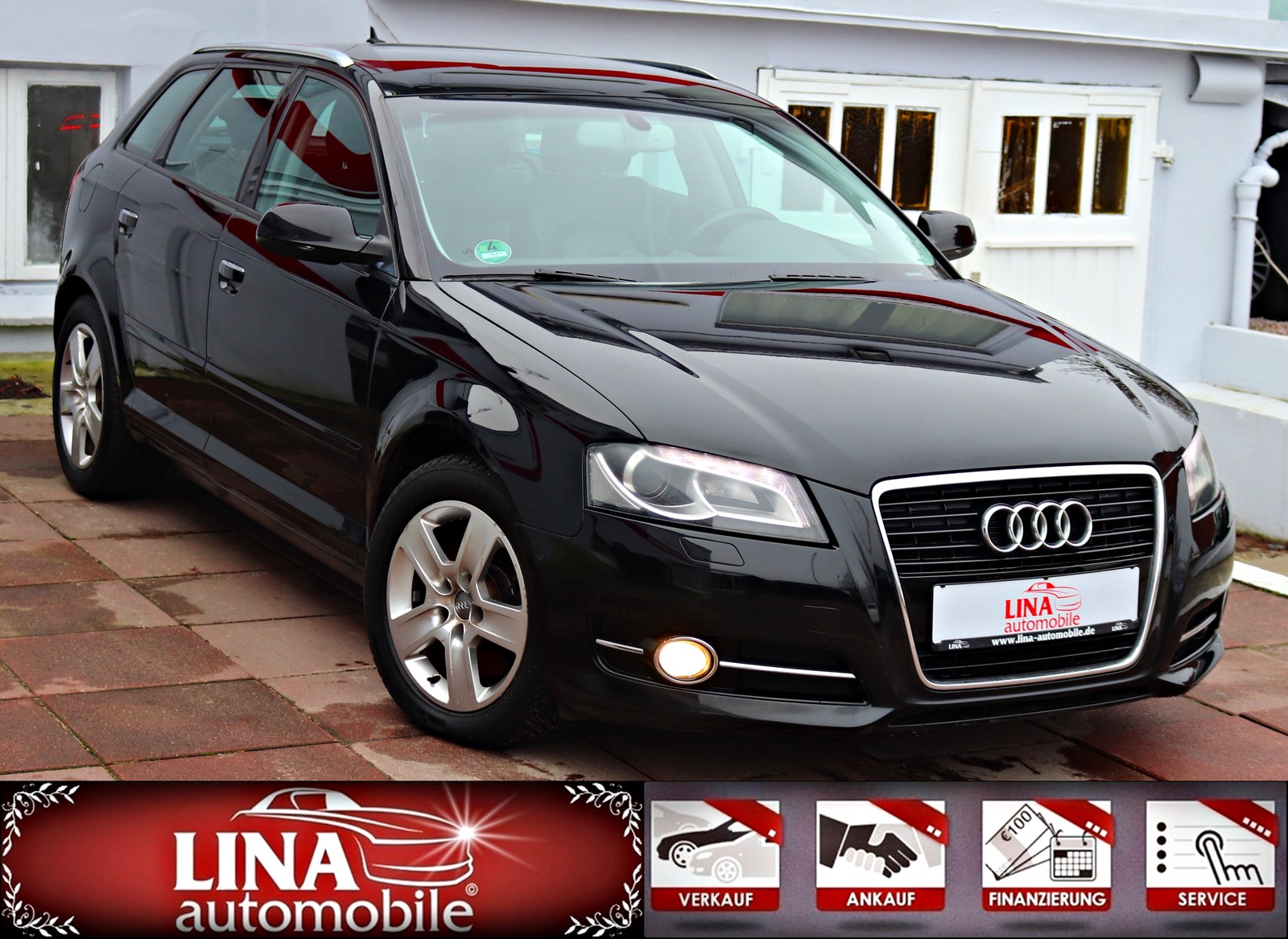 Audi A3 2.0 TDI Sportb. PANO Navi AHK Leder Xen 170Ps