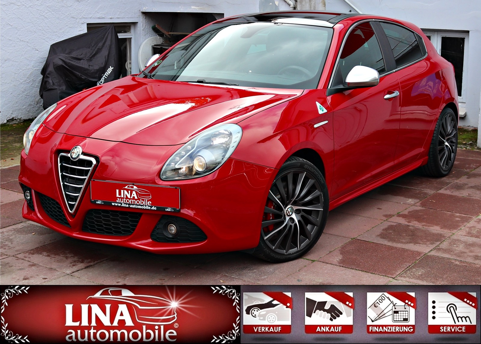 Alfa Romeo Giulietta Sport 2.Hd REMUS BOSE Panorama Leder