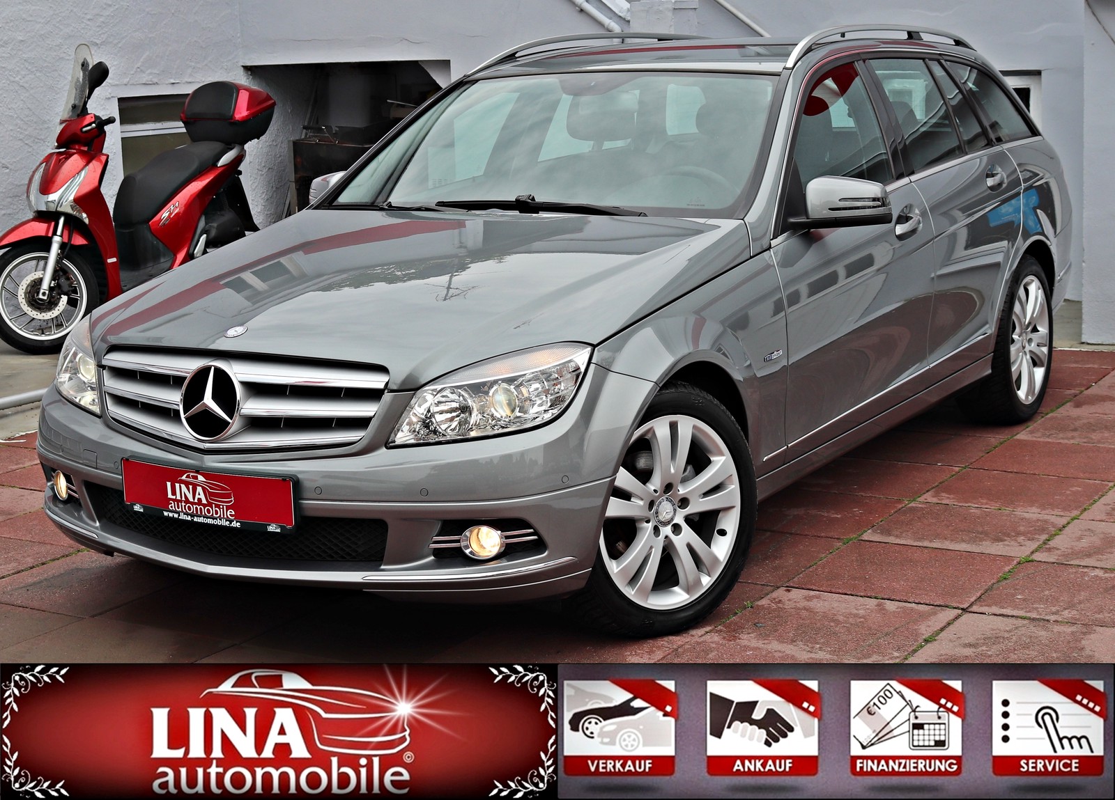 Mercedes-Benz C 180 Kompressor Avantgarde Navi Leder 2xSHZ PDC