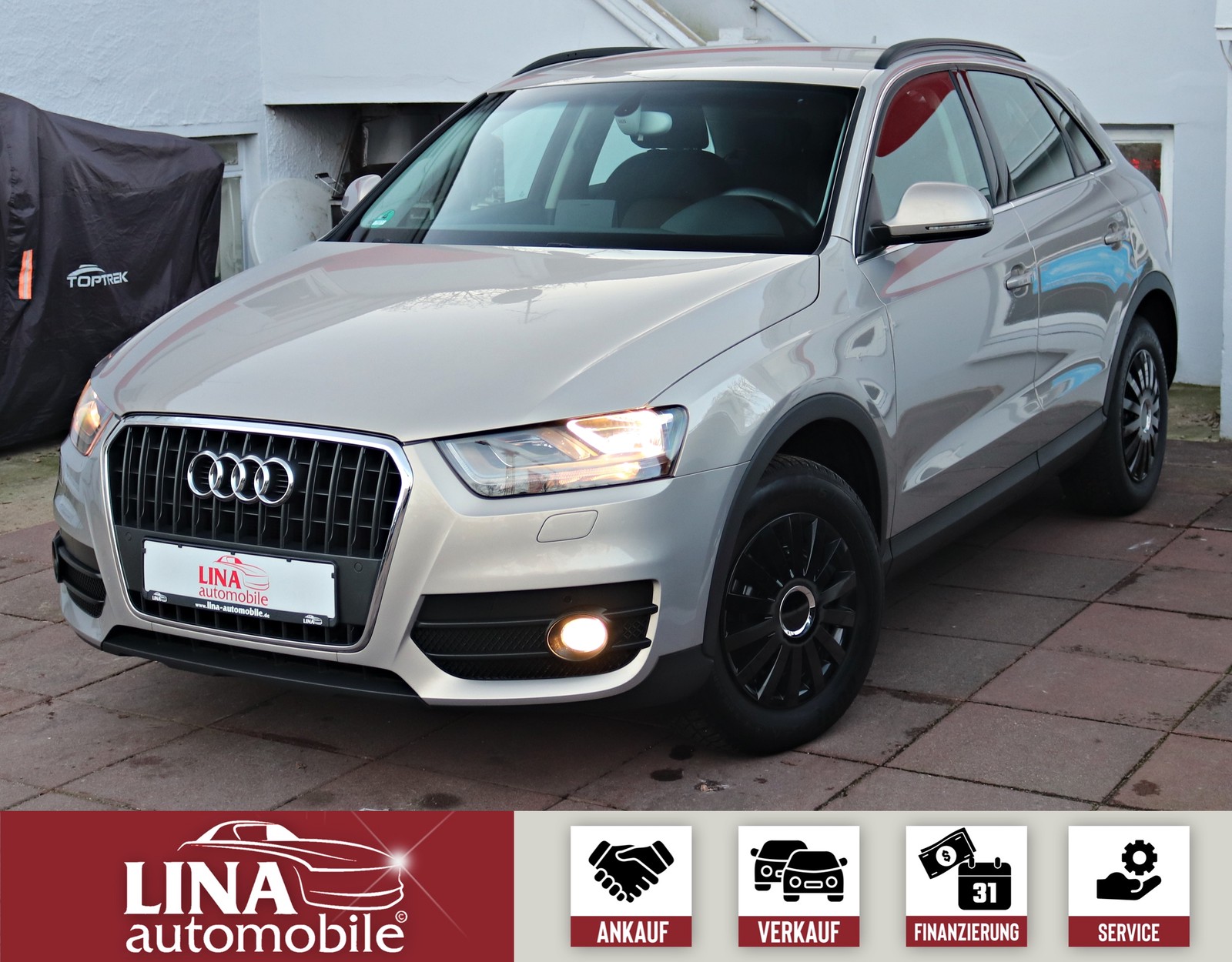 Audi Q3 1.4 TFSI S-Tronic 1.HAND NaviMMI KeyGo 2xSHZ