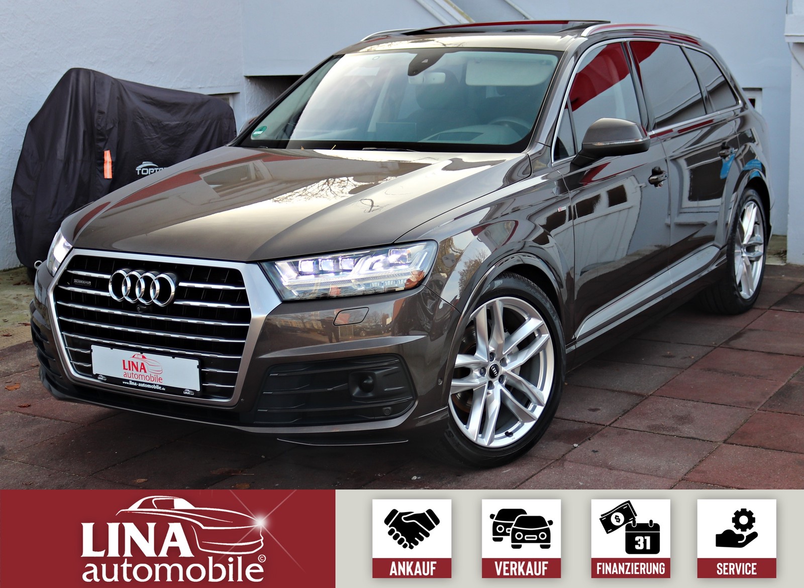 Audi Q7 3.0 TDI Quat. S-Line SOFT PANOR HUD 360° LUFT