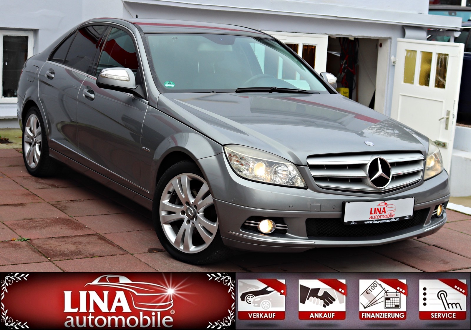 Mercedes-Benz C 220 CDI DPF Aut. Navi Leder PDC Klimaaut 2xSHZ