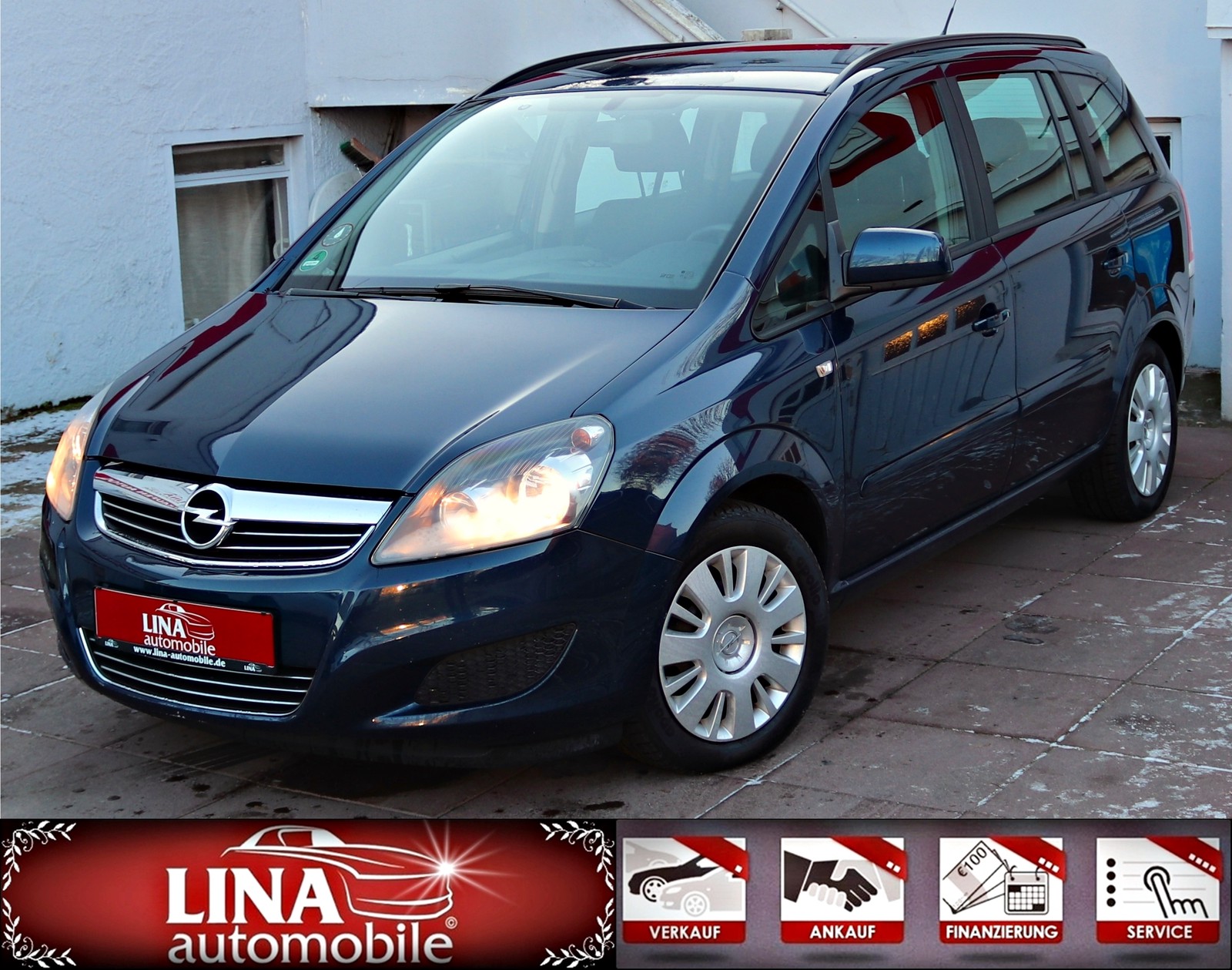 Opel Zafira 1.8 7-Sitze 1.Hand vollScheckheft Klima