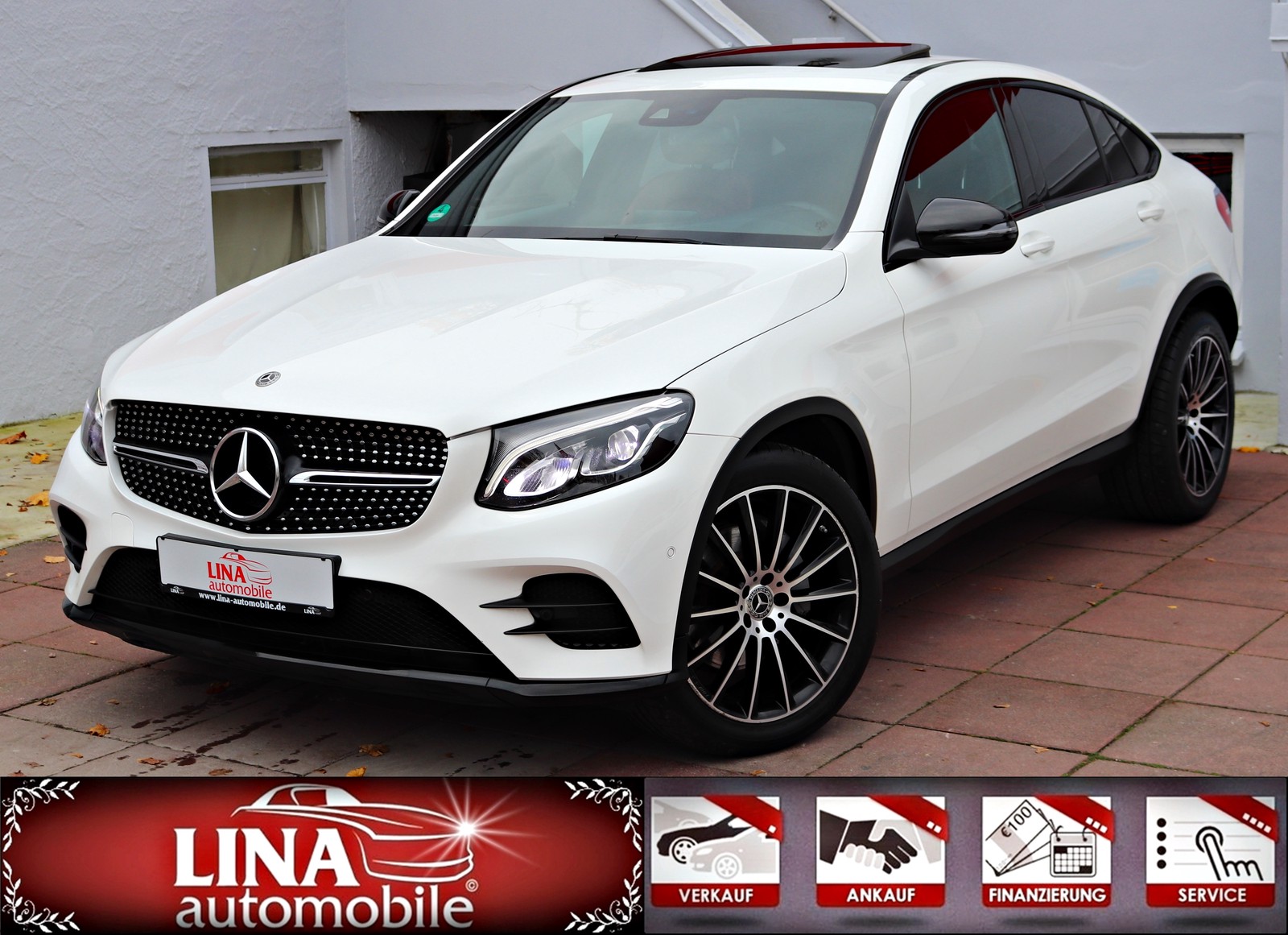 Mercedes-Benz GLC 250 d Coupé 4M AMG 1.Hd el.SD Kamera AHK 20"