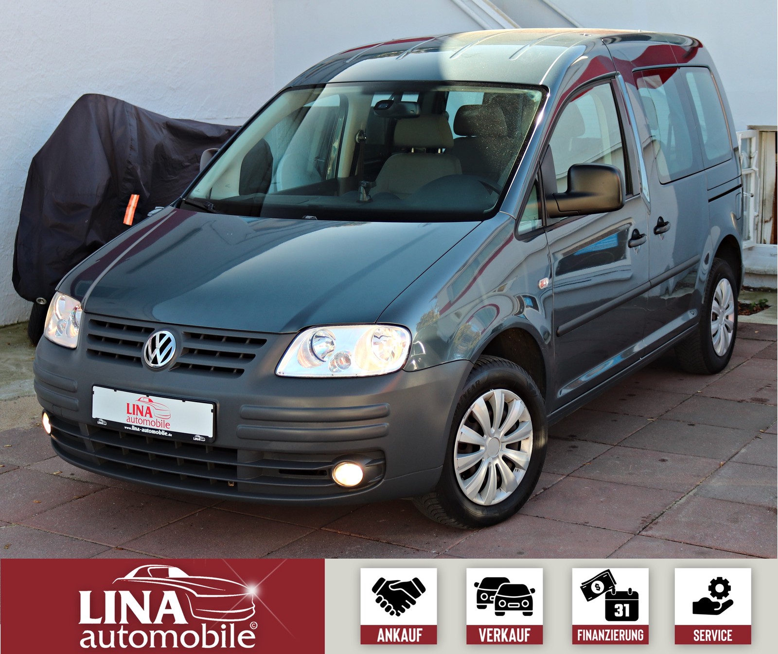 Volkswagen Caddy 1.6 Life Team 2.Hand Klimaaut. PDC 5Sitze
