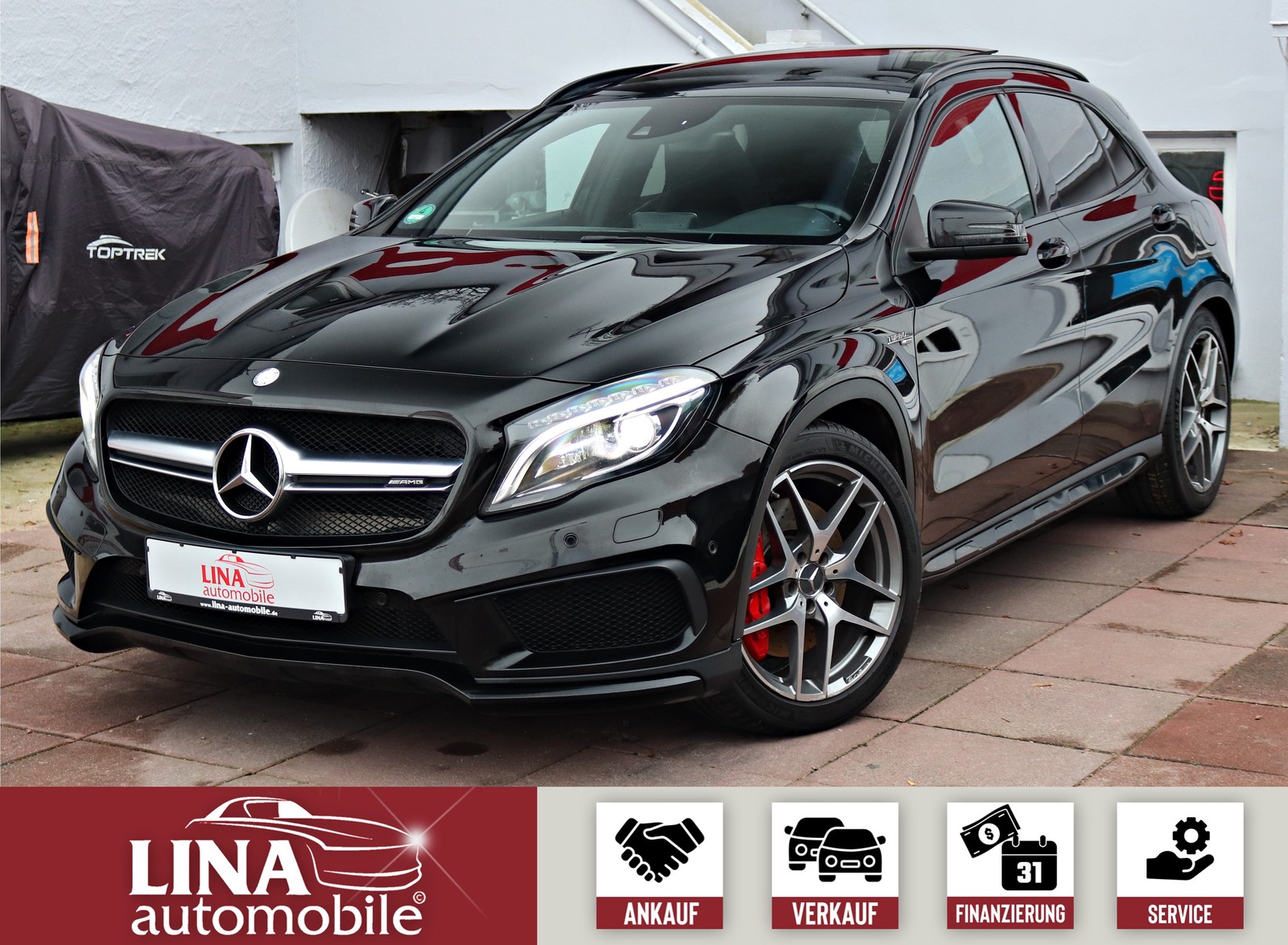 Mercedes-Benz GLA 45 AMG 4Matic Panoram Kamera H&K Memory