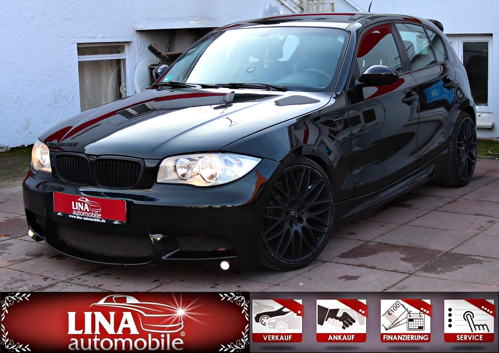 BMW 116 EINZELSTÜCK BLACK Leder Klima 2xSHZ 19Zoll