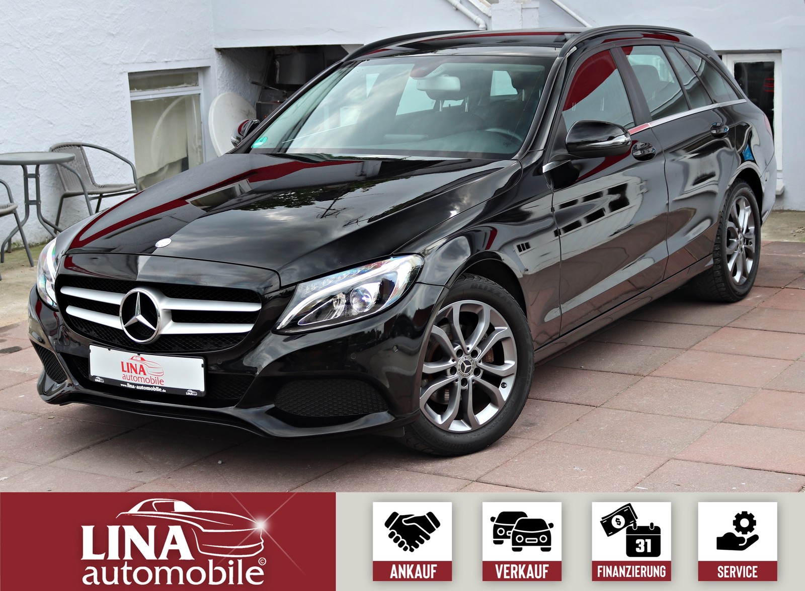 Mercedes-Benz C 180 T d 2.HAND Navi LED PDC Klimaaut. Tempo