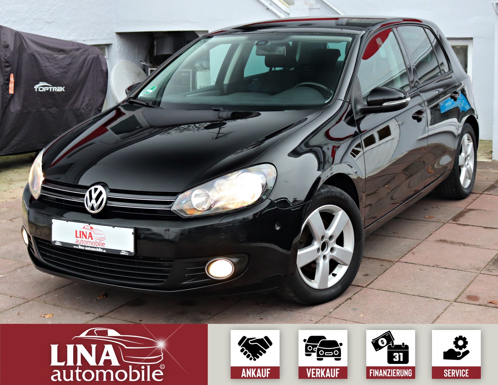 Volkswagen Golf VI Team BlueMotion NaviTouch PDC AHK 105Ps