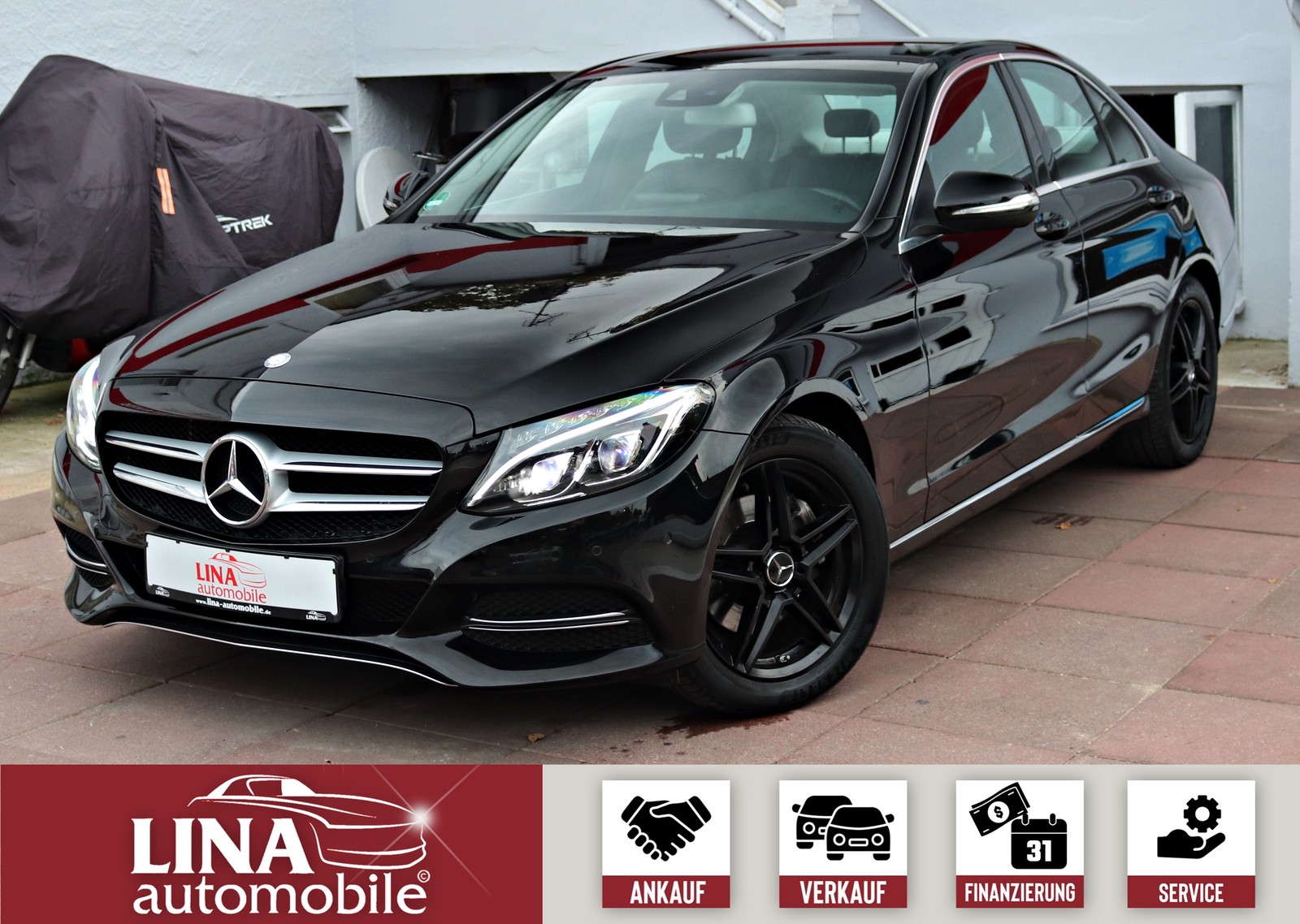 Mercedes-Benz C 220 d MULTIBEAM Navi Leder vollScheckheft