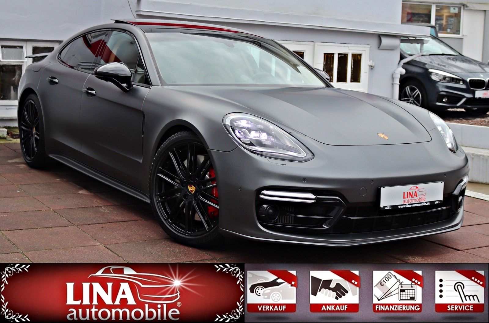 Porsche Panamera Turbo V8 21" Sportabgas SoftClos Pano