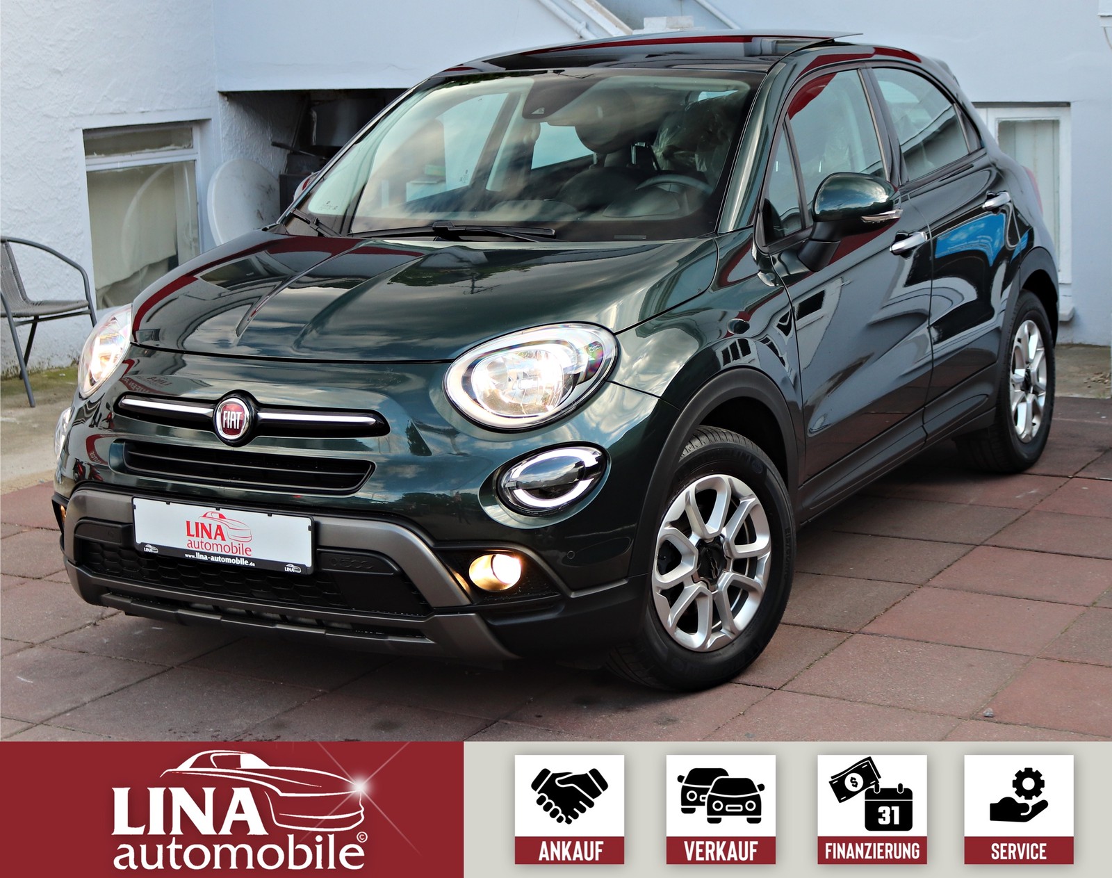 Fiat 500X City Cross 1.Hd Panorama Kamera Klima PDC