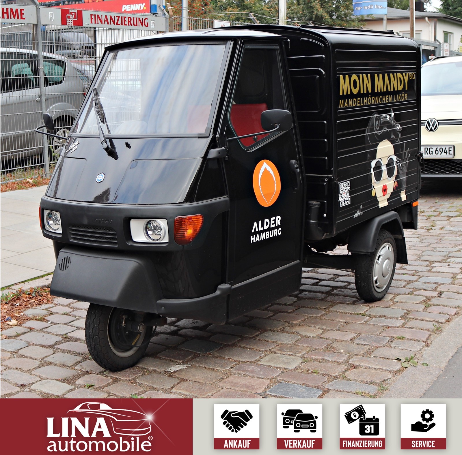 Piaggio APE 50 Kastenwagen TOP ZUSTAND 1.Hd
