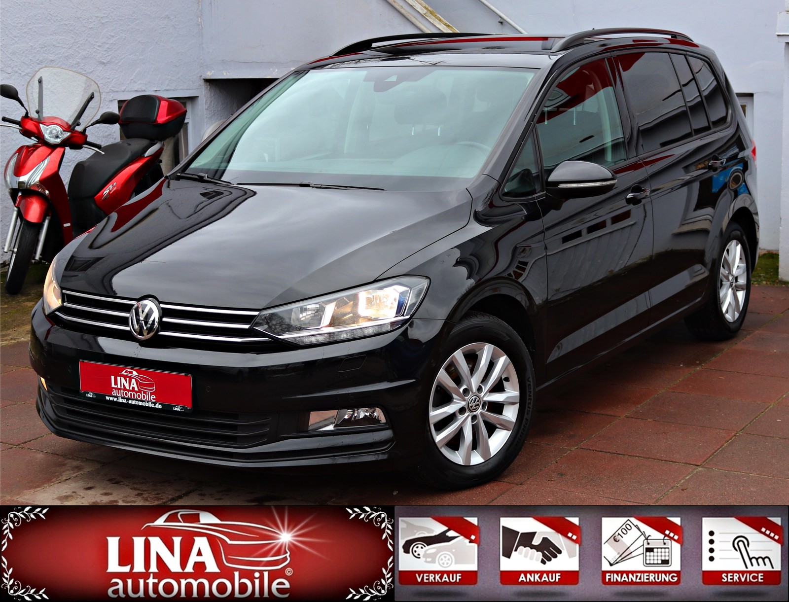 Volkswagen Touran 1.6 TDI DPF NaviDVD ACC el.Heck PDC