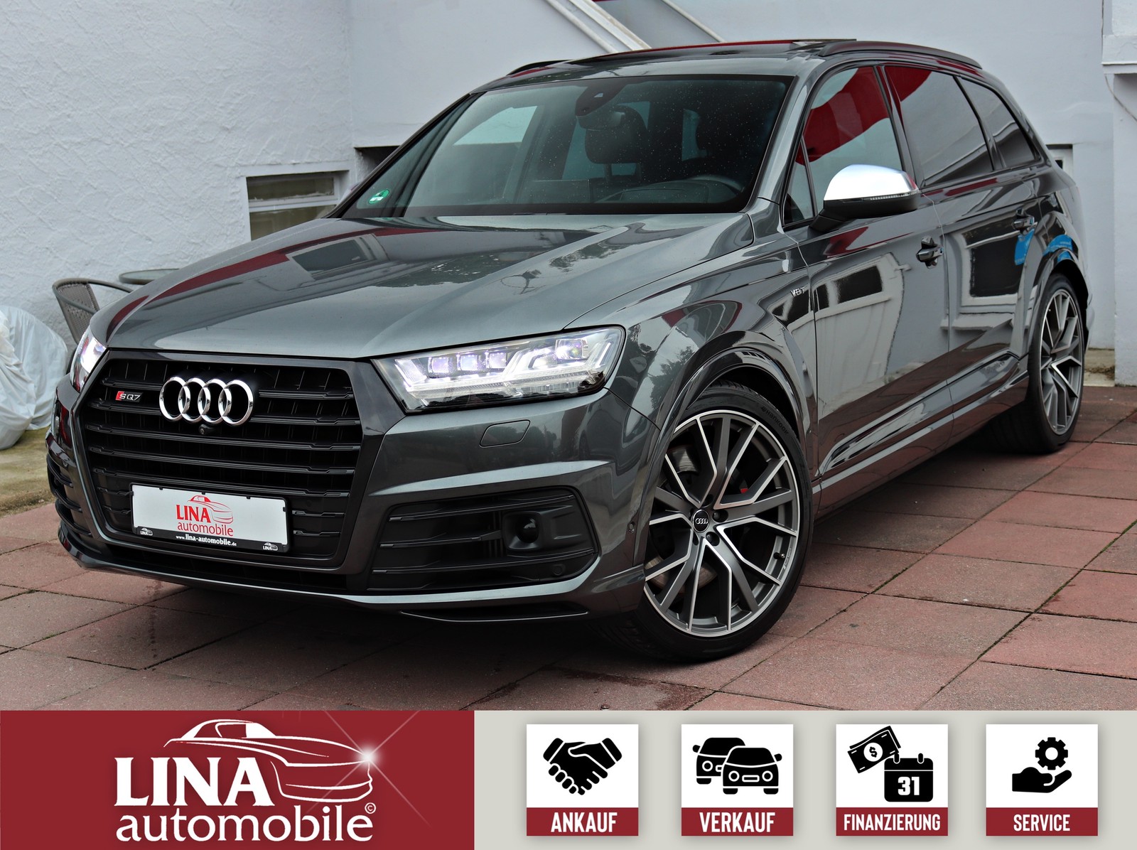 Audi SQ7 4.0 TDI Quat. RS-SITZE 22" StandHz HUD PANO