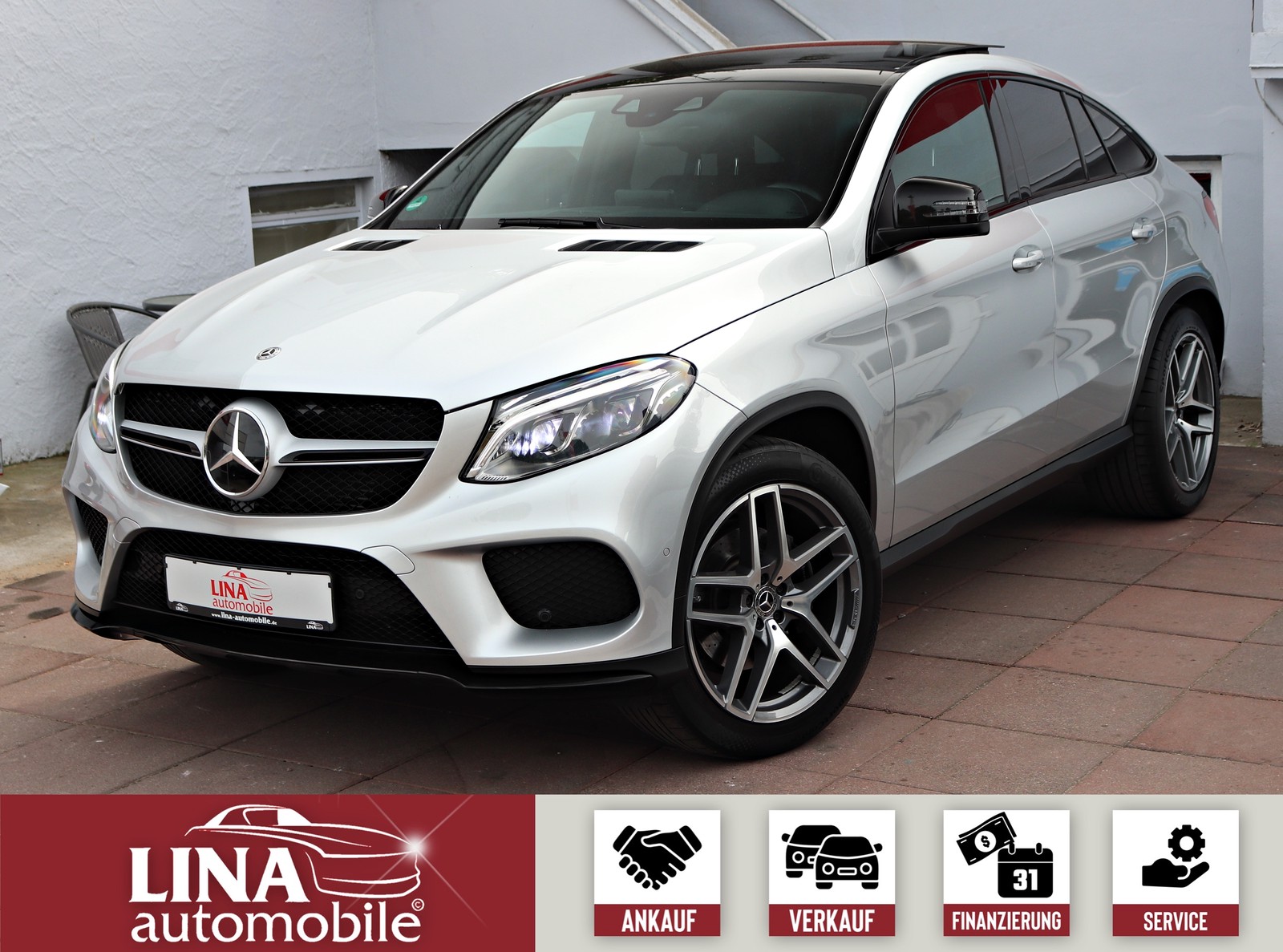 Mercedes-Benz GLE 350 d Coupe 4M AMG 2.Hd MB100 PANO LUFT ACC
