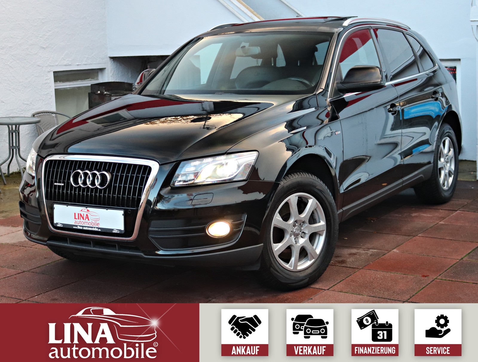 Audi Q5 3.2 FSI Quat. S-Line PANO B&O 4xSHZ NaviDVD