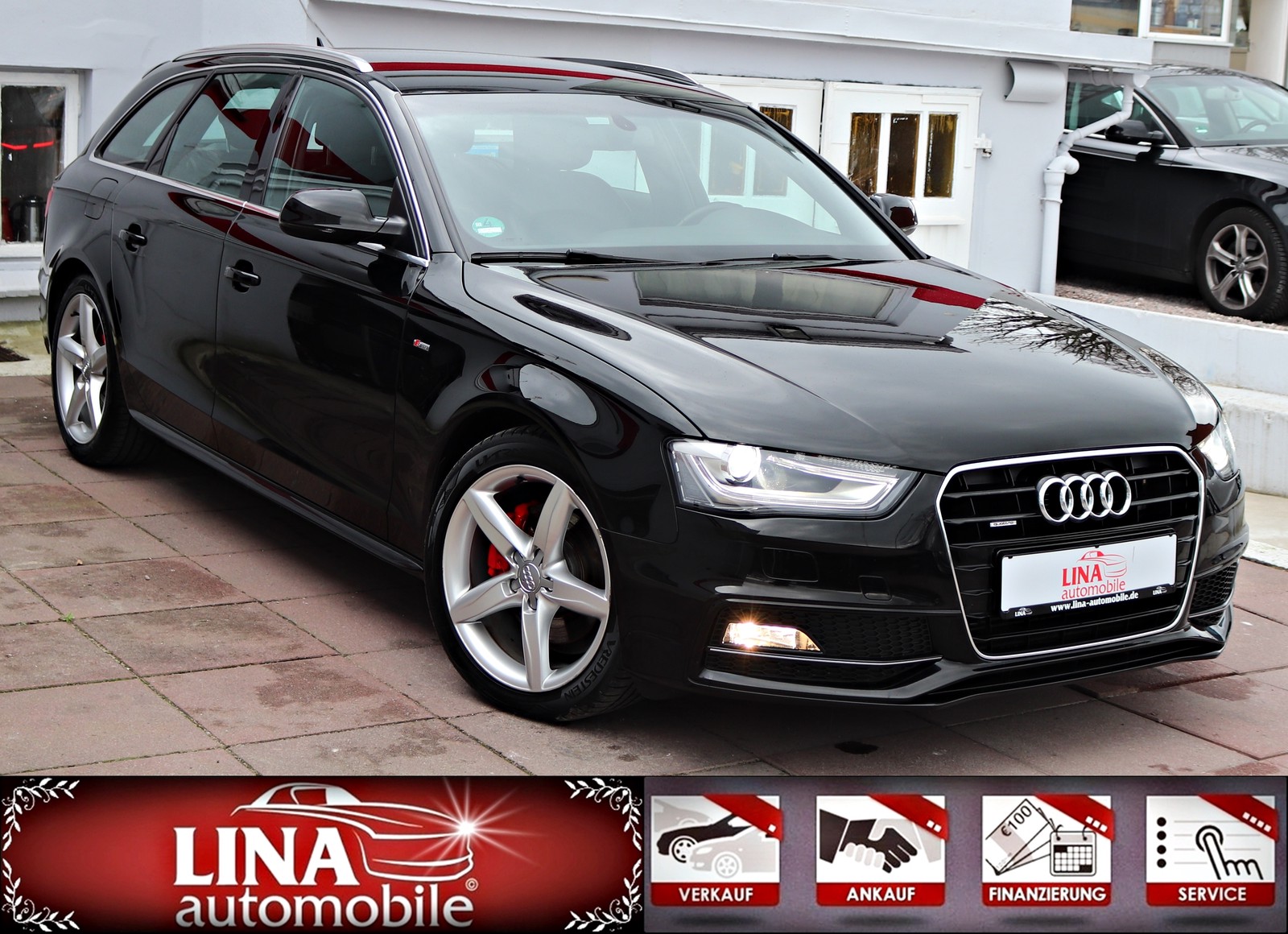 Audi A4 Av. 2.0 TDI Quat. S-Line Navi Leder 177Ps 18"