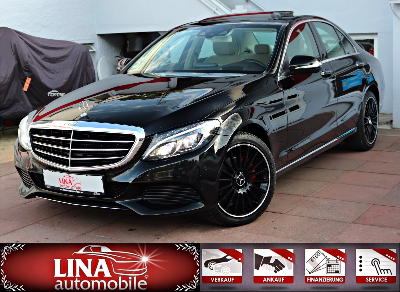 Mercedes-Benz C 220 d el.GSD HUD Kamera Memory Multibeam 18"