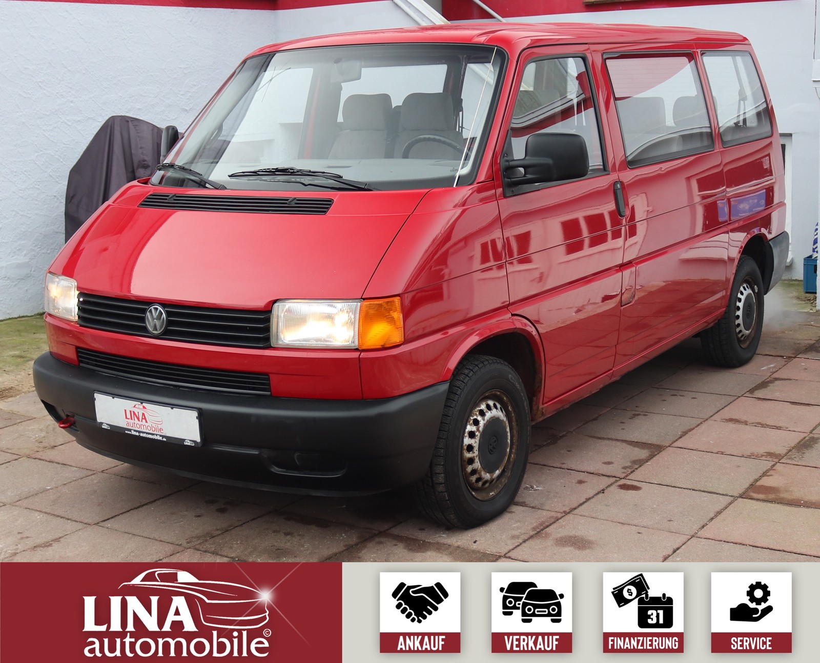 Volkswagen T4 1.9 TDI 1.HAND 9-SITZE Scheckheft
