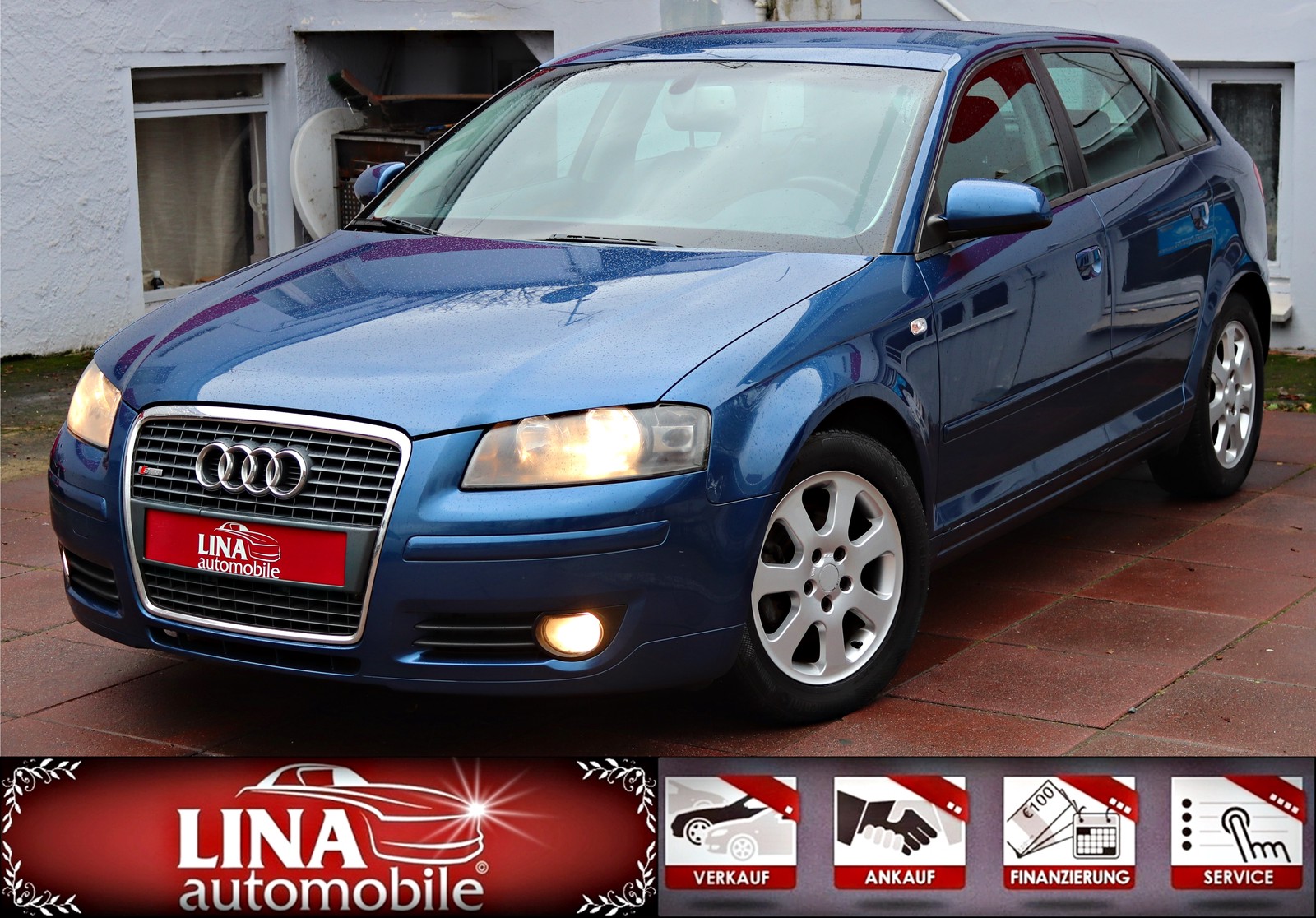 Audi A3 2.0 TDI DPF Aut. Klilmaaut. SHZ AHK F1 Tempom