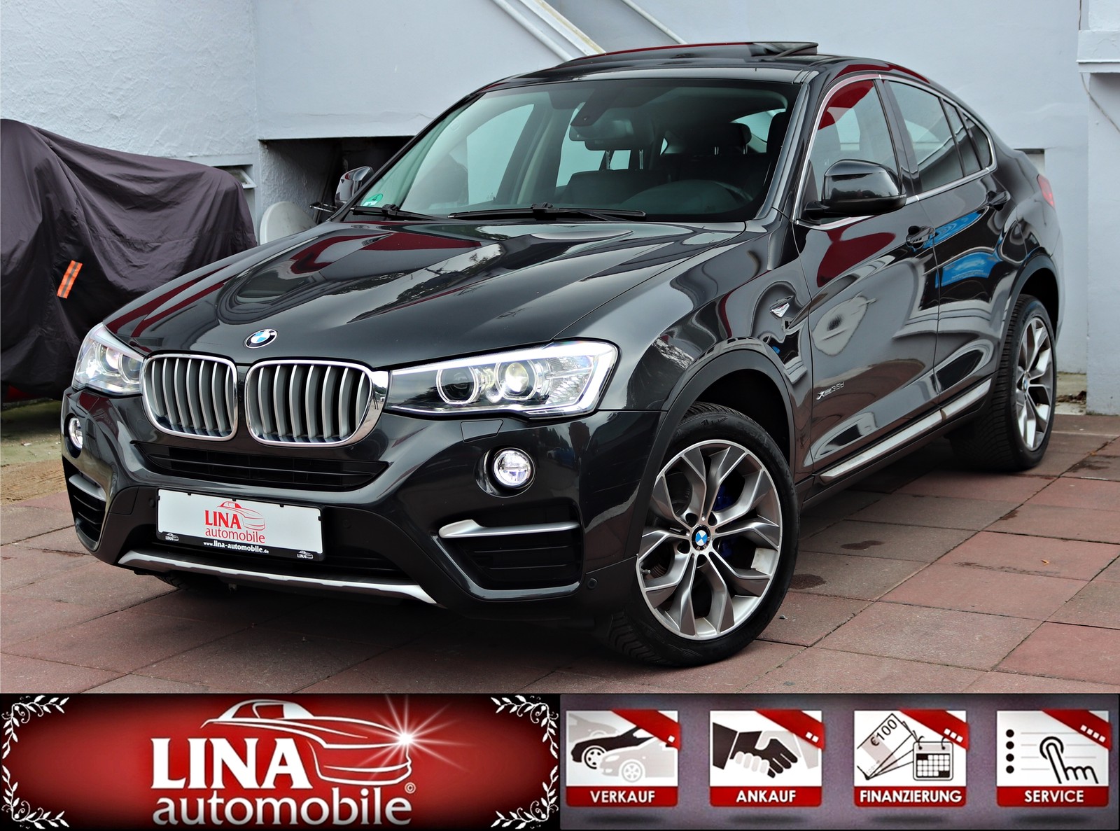 BMW X4 xDrive35d 1.Hd el.SD Kamera Navi BiXen 313Ps