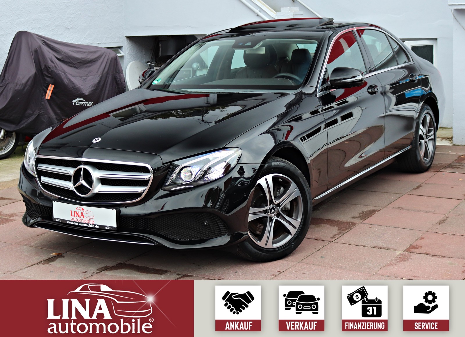 Mercedes-Benz E 220 d 4MATIC 360°Kam el.SD Multibeam NaviComan