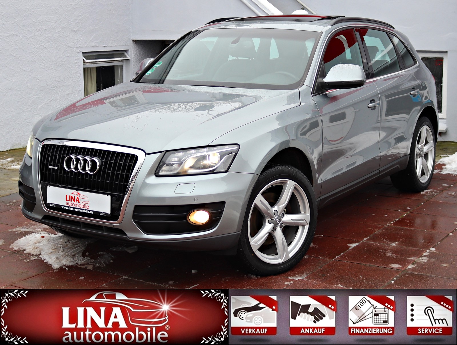 Audi Q5 3.0 TDI Quat. Panoram NaviDVD BiXen Leder AHK