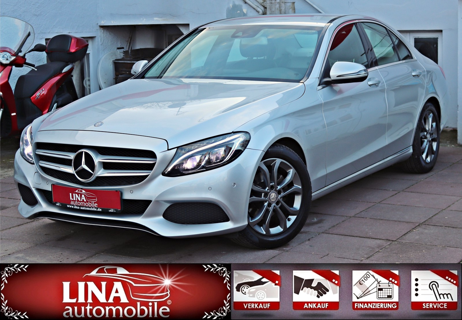 Mercedes-Benz C 180 7G-Tronic Avantgarde 2.Hd Navi Leder LED