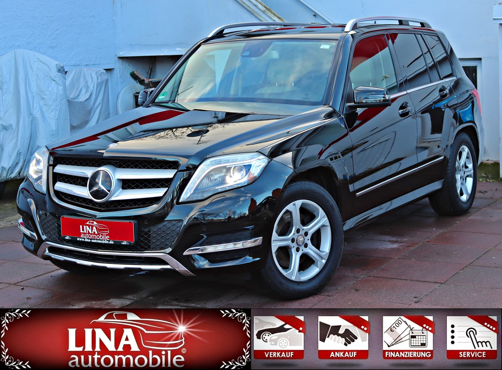 Mercedes-Benz GLK 220 4MATIC 7G 2Hd Navi ACC Leder AHK el.Heck