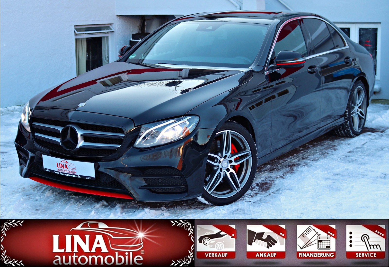 Mercedes-Benz E 220 d AMG-Paket WIDESCREEN el.SD Kamera 4xSHZ