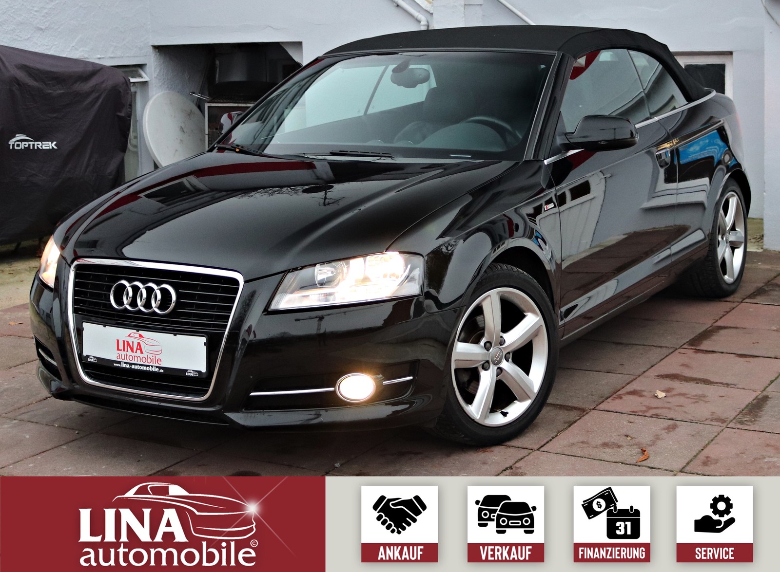 Audi A3 1.2 TFSI Cabrio S-Line Leder SitzHzg Einparkh