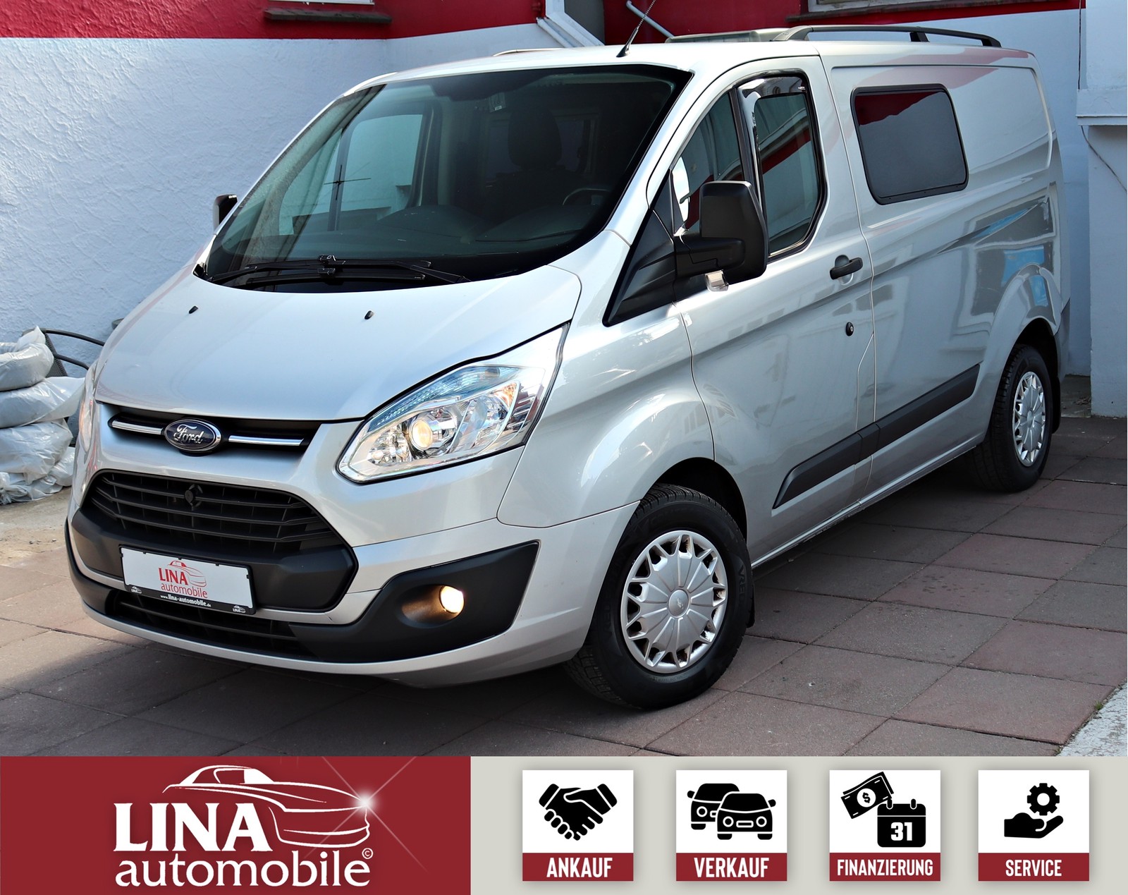 Ford Transit Custom WOHNMOBIL KÜCHE BETT LANDSTROM