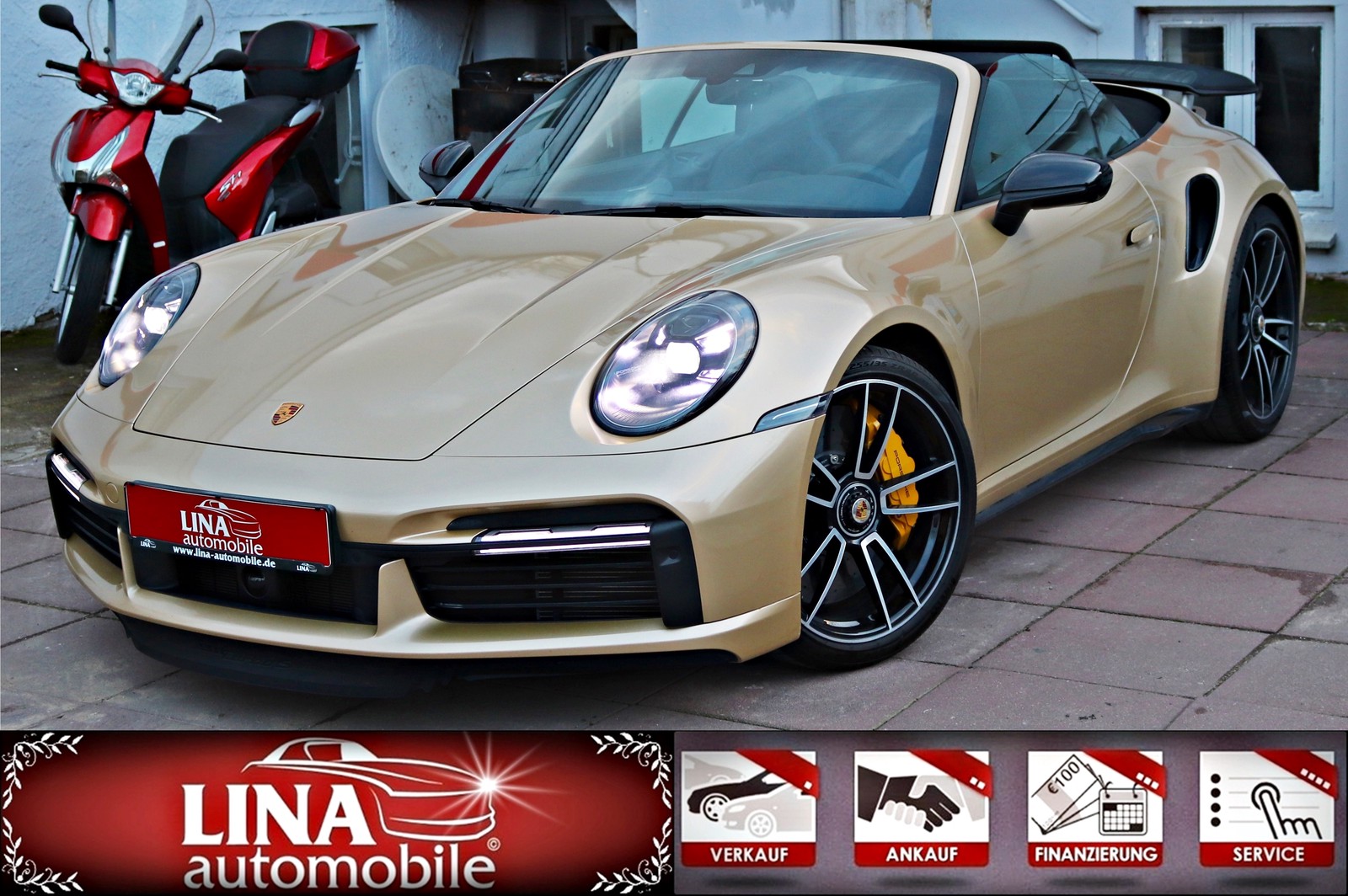 Porsche 911 Turbo S Cabrio KERAMIK CARBON LIFT BURMESTER