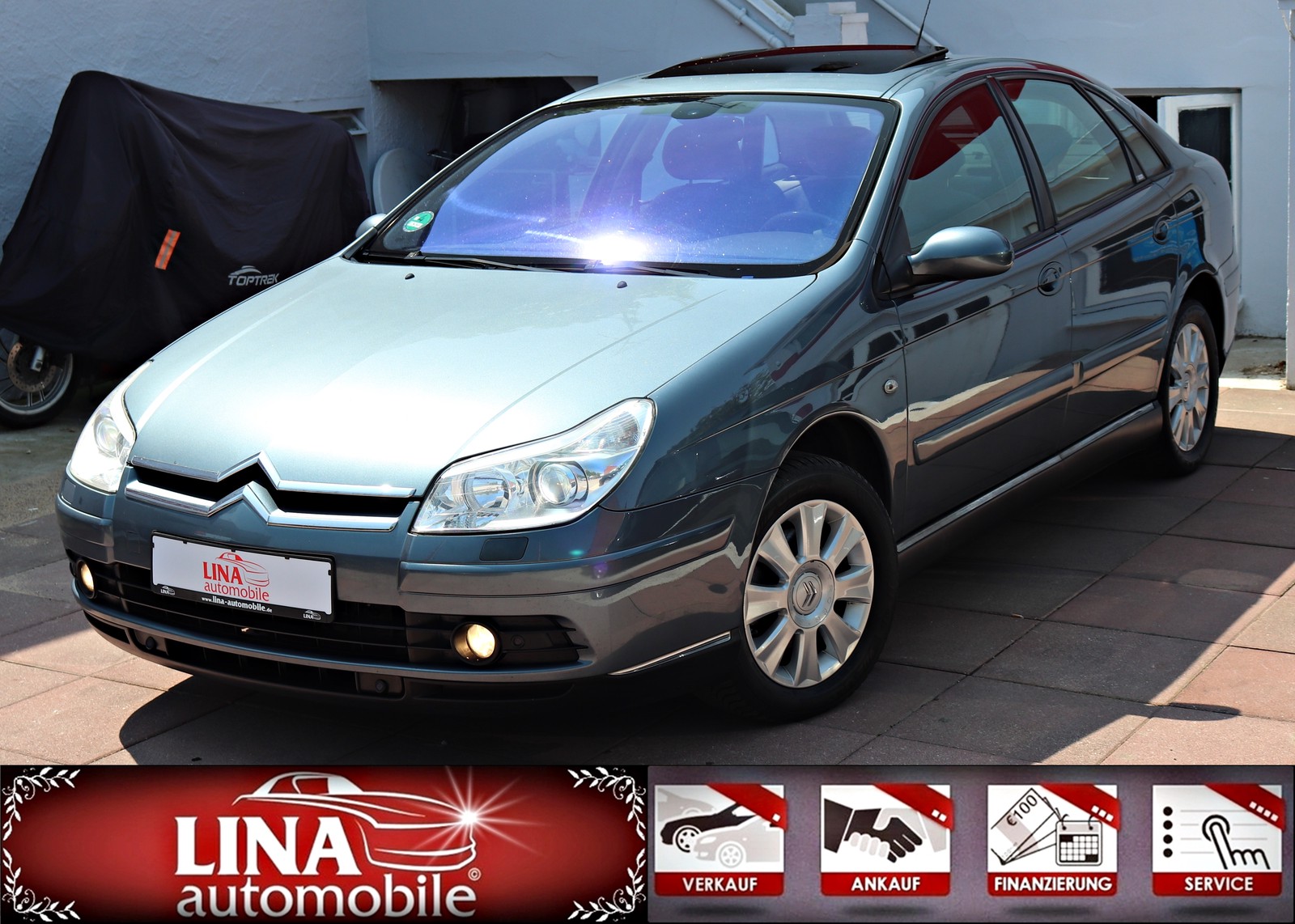 Citroën C5 2.0 D Exclusive el.GSD BiXenon Luftfeder Temp