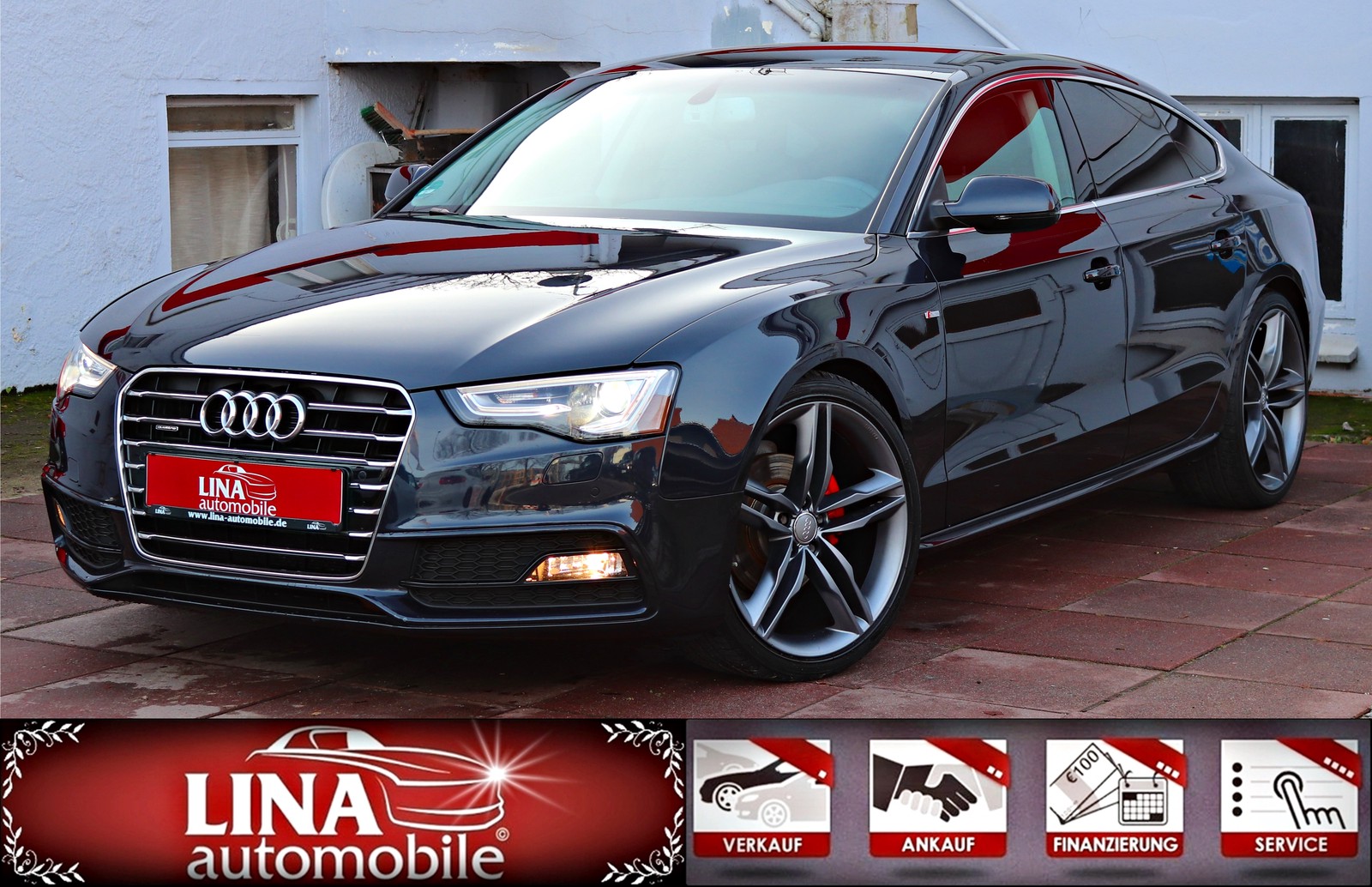 Audi A5 2.0 TDI Quat. S-Line StandHz NaviDVD Ledr 20"