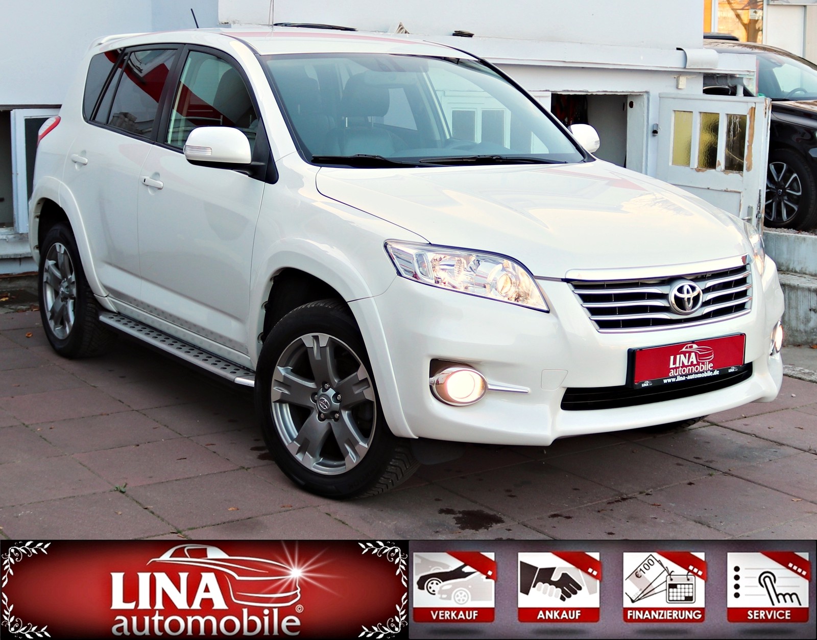 Toyota RAV 4 2.2 D-4D 4x4 Aut. Kamera NaviDVD AHK Leder