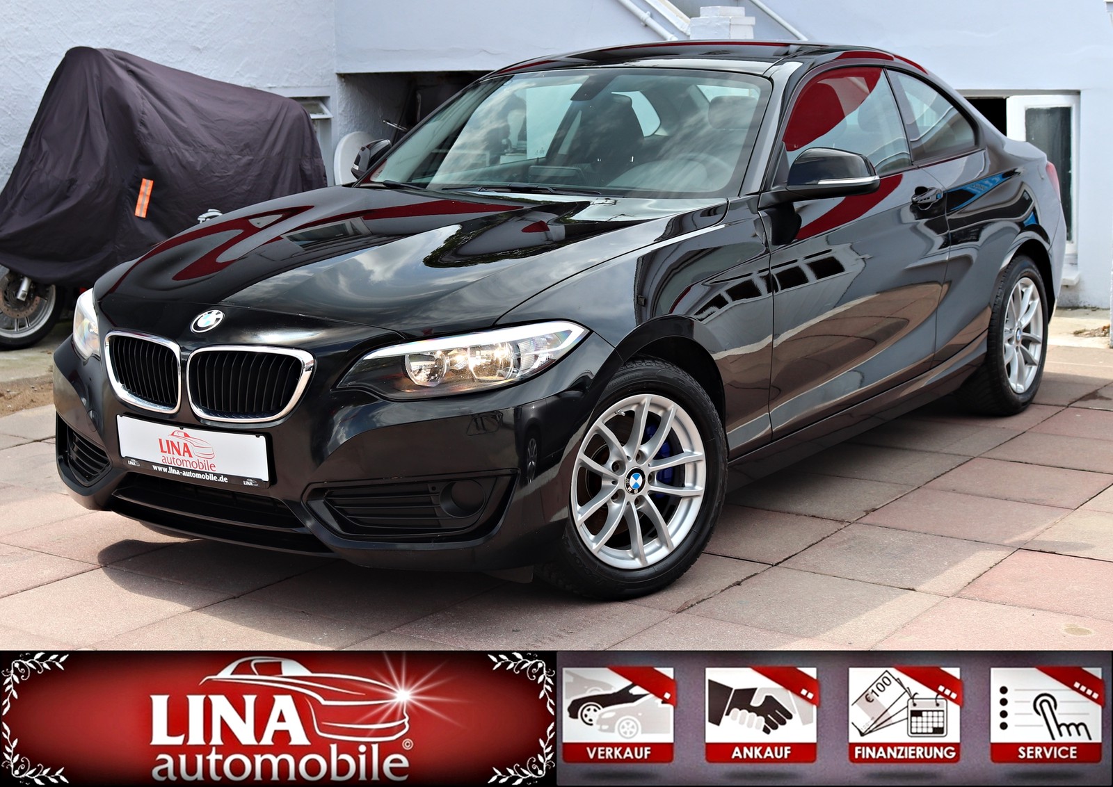 BMW 220 d Coupé Navi Klimaaut. KeyGo vollScheckheft