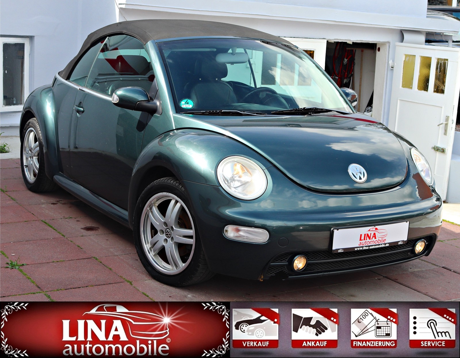 Volkswagen Beetle Cabrio 1.6 Highline Leder Klima 2xSHZ