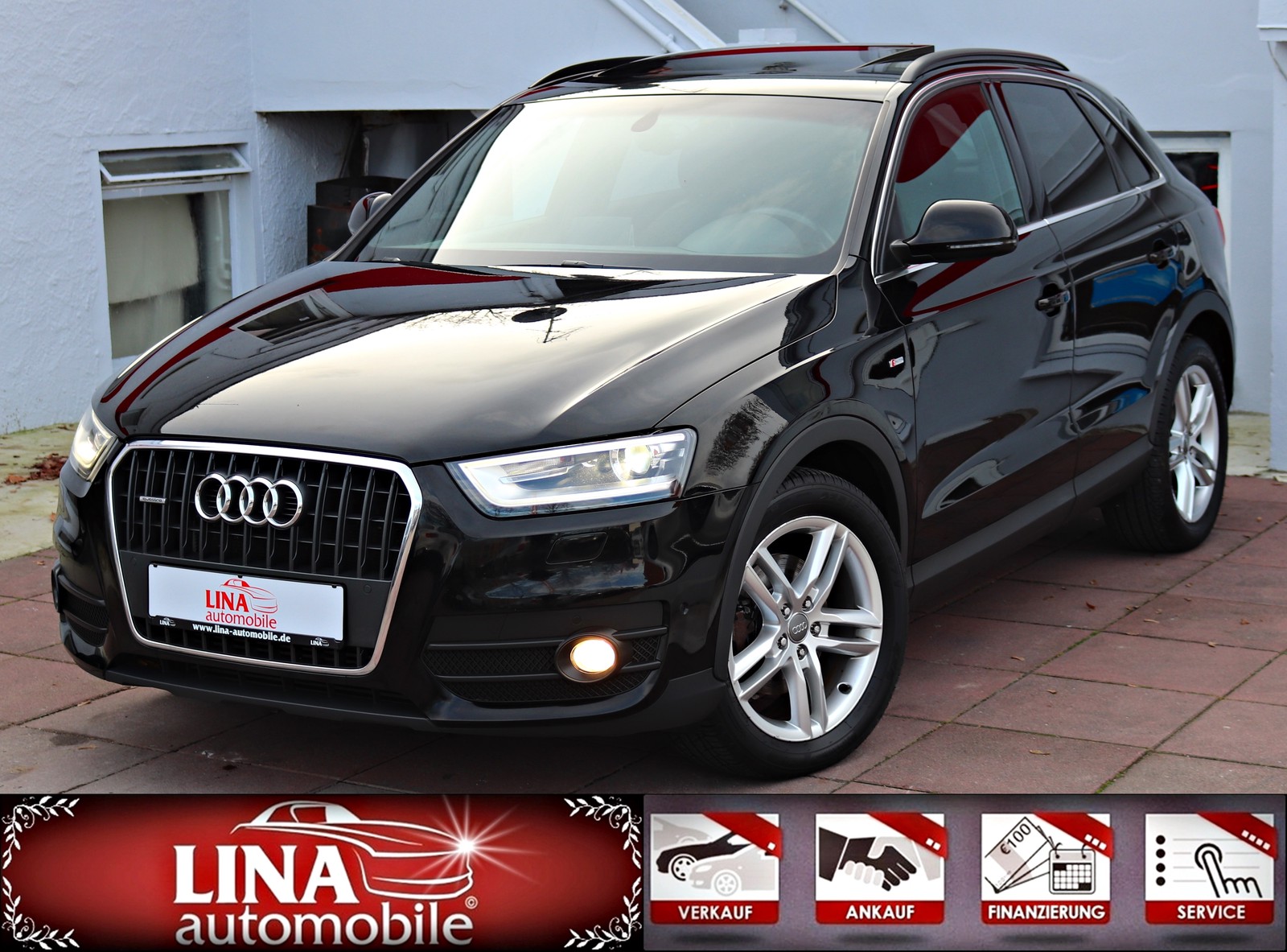 Audi Q3 2.0 TDI Quat. S-Line PANO BOSE Kamera
