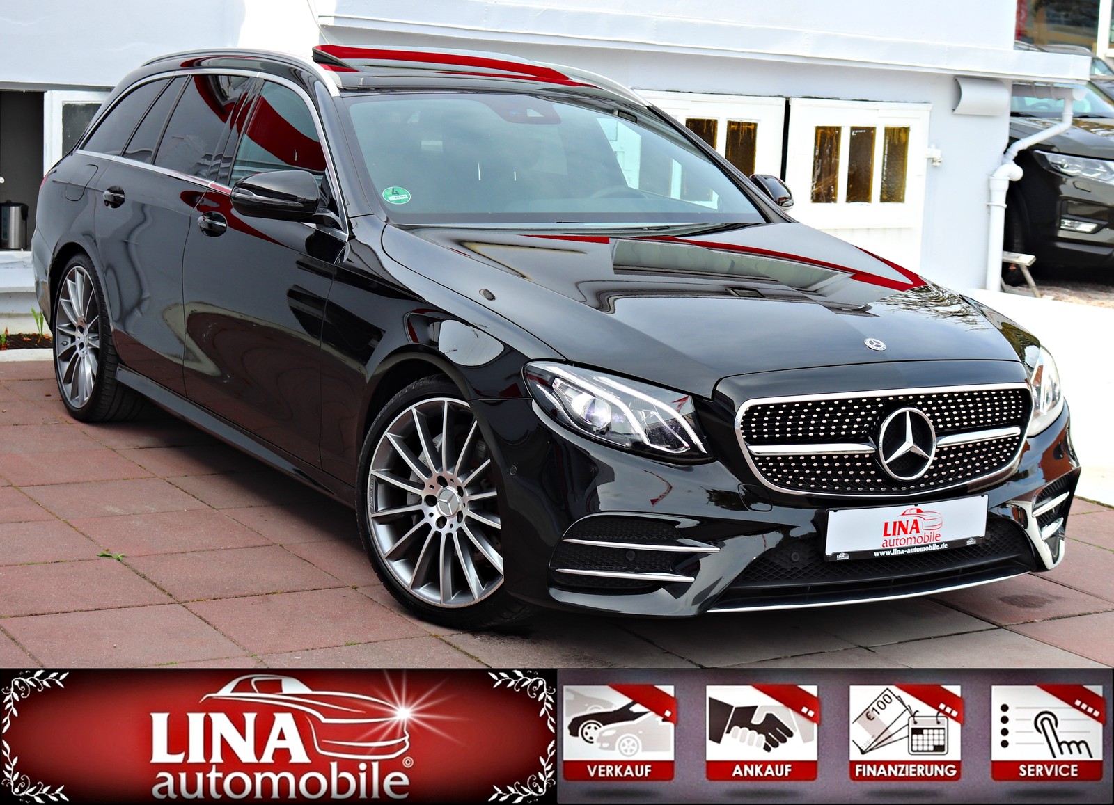 Mercedes-Benz E 220 AMG-Paket Widescreen Burmester el.SD Kamer